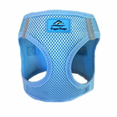 American River Choke Free Dog Harness - Light blue
