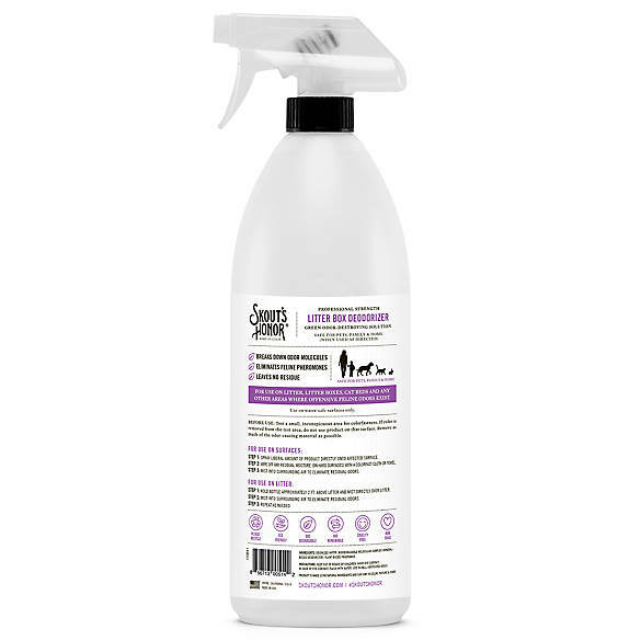 Skout's Honor Professional Strength Litter Box Deodorizer