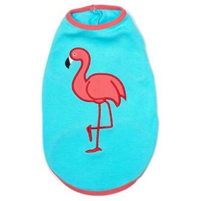 Worthy Dog Flamingo T-Shirt