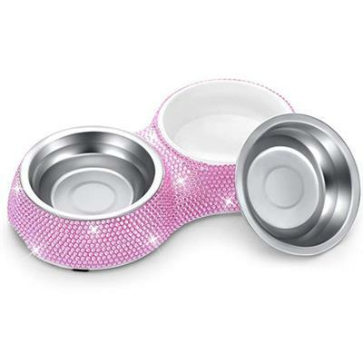 Crystal Dining Bowl - Silver
