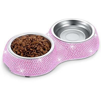 Crystal Dining Bowl - Silver