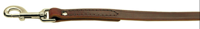 Mirage Plain Leather Dog Leash