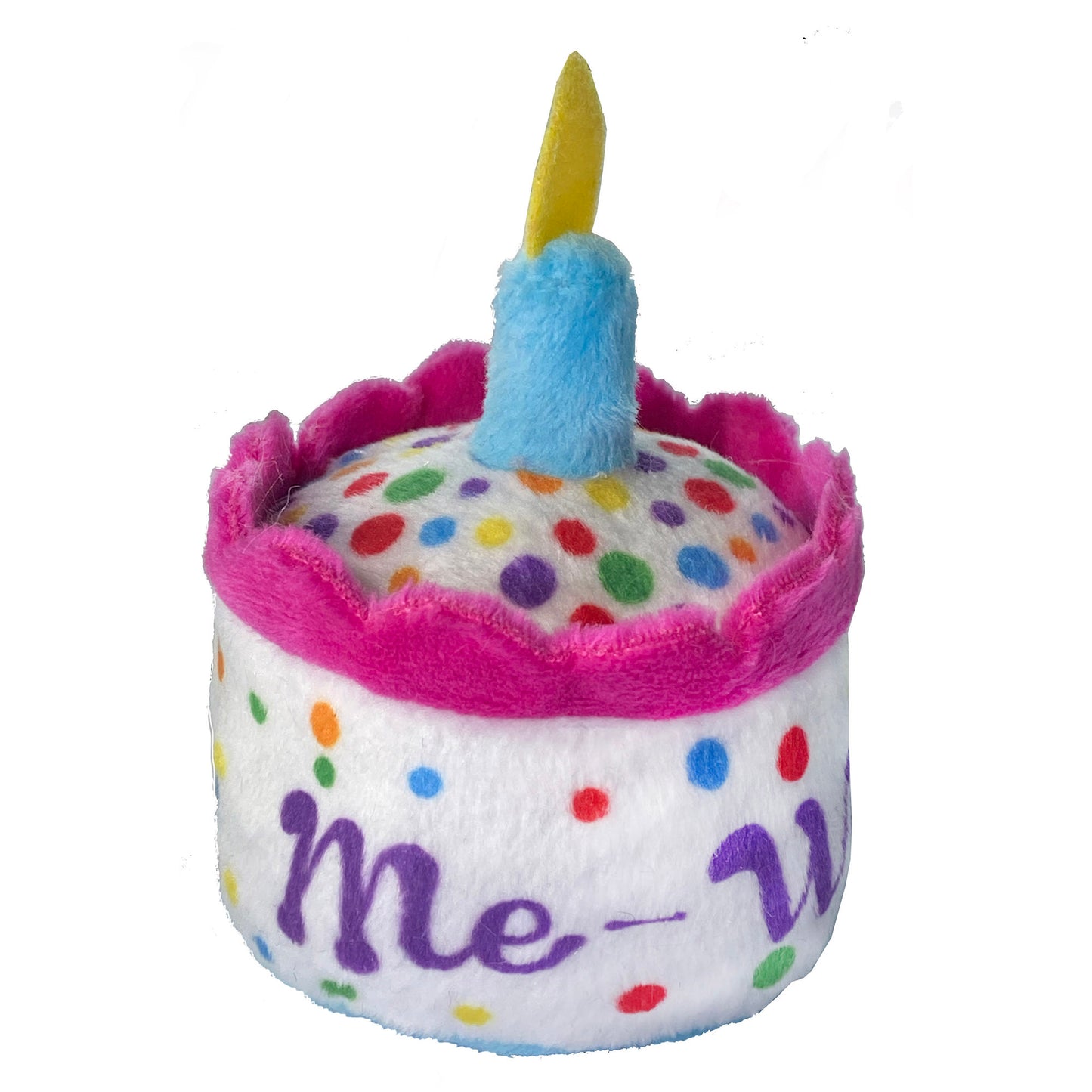 MeWow Plush Cake Cat Toy