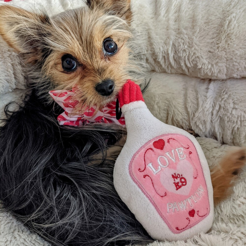 Lulubelles Power Plush - Love Pawtion K9 Valentines Dog Toy
