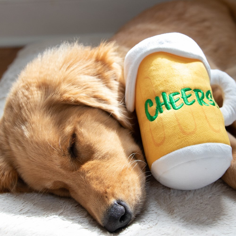 Lulubelles Power Plush - Cheers Mug Dog Toy
