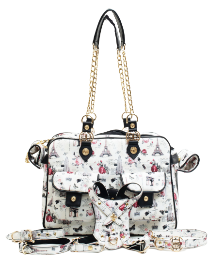 Duke & Dutchess C'est La Vie Dog Carry Bag