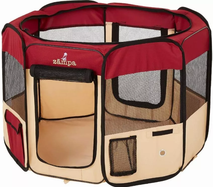 Foldable pet playpen best sale