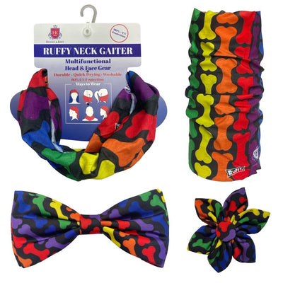 Huxley & Kent Rainbow Gaiter Face Gear For Person