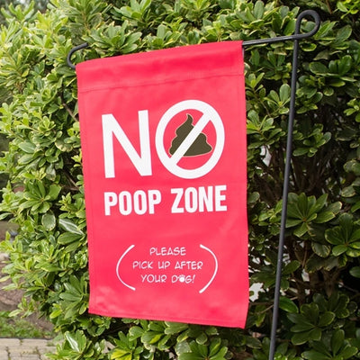 Dog Speak Garden Flag