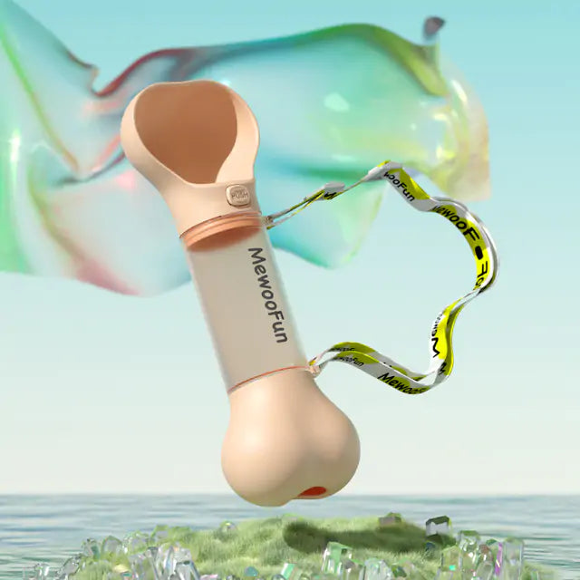 Leak Proof Water Bottle with Poop Bag dispenser