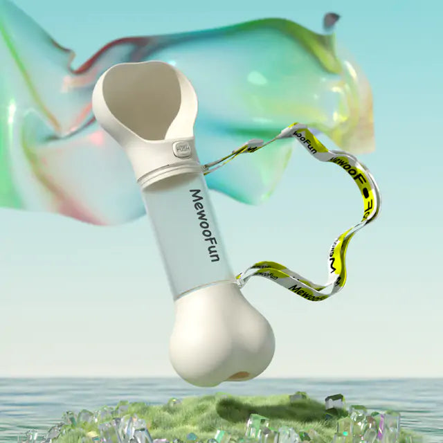 Leak Proof Water Bottle with Poop Bag dispenser