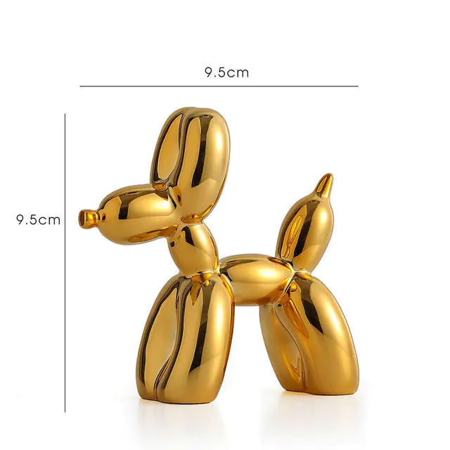 Balloon Dog Doggy Poo Statue