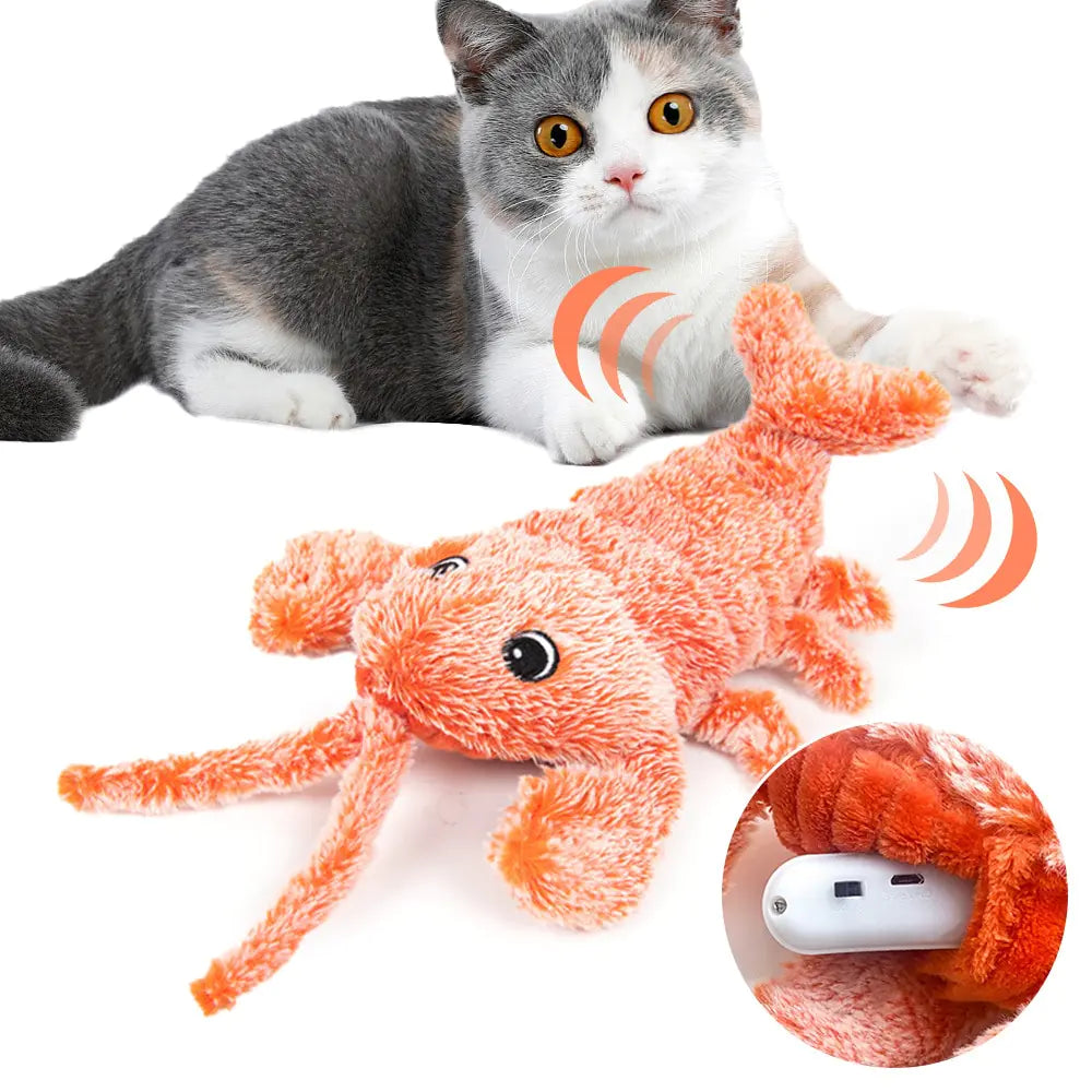 Jumping Shrimp Cat Toy Wagpride