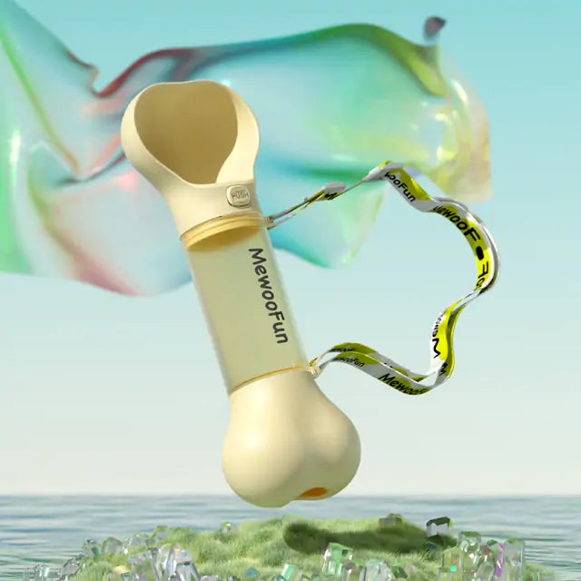 Leak Proof Water Bottle with Poop Bag dispenser