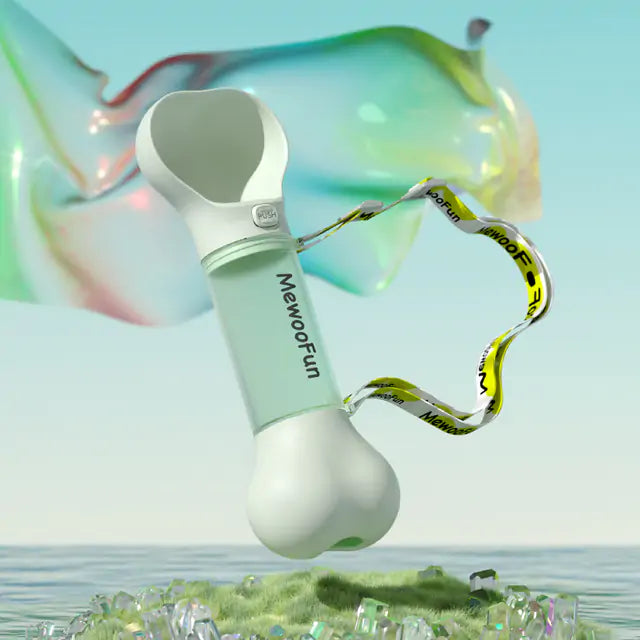 Leak Proof Water Bottle with Poop Bag dispenser