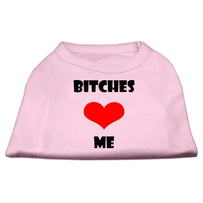 Mirage Bitches ❤️ Me Dog Tshirt