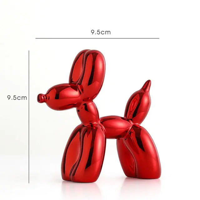 Balloon Dog Doggy Poo Statue