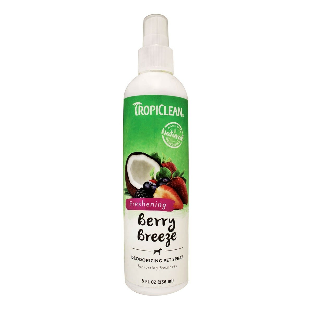 TropiClean Berry Breeze Deodorizing Pet Spray