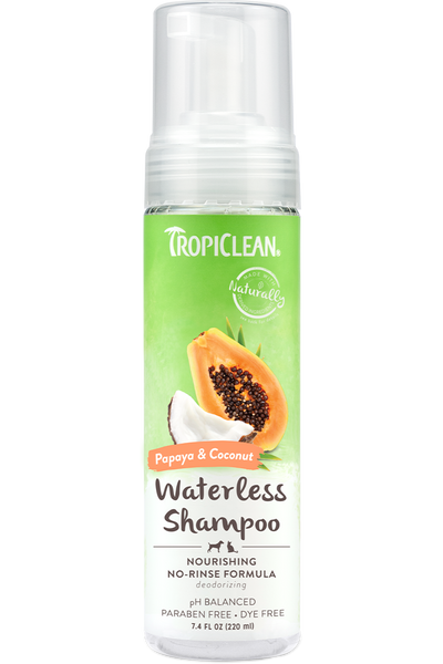 TropiClean Waterless Shampoo - Papaya And Coconut