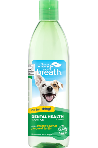 TropiClean Fresh Breath Dental Health Solution For Dogs