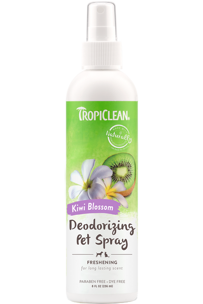 TropiClean Kiwi Blossom Deodorizing Pet Spray