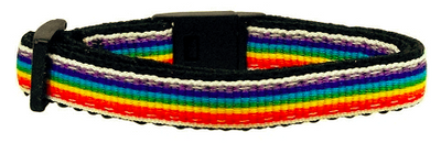 Pride Rainbow Stripe Breakaway Cat Collar