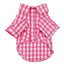 Fabdog Plaid Button Down Dog Shirt