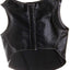 Duke & Dutchess Black Vegan Leather Vest