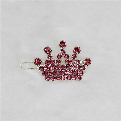 Crystal Crown Barrette