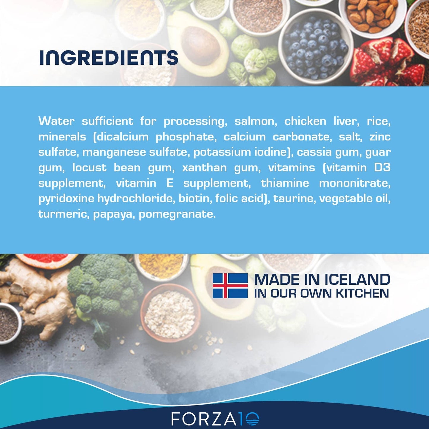 Forza10 Actiwet Intestinal Support Icelandic Fish Cat Recipe