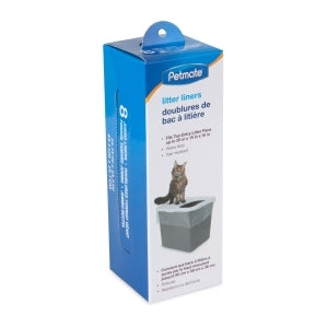 Petmate Top Entry Cat Litter Pan Liner 8 Count