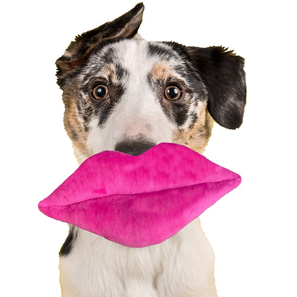 Lulubelles Power Plush - Hot Lips Valentine Dog Toy