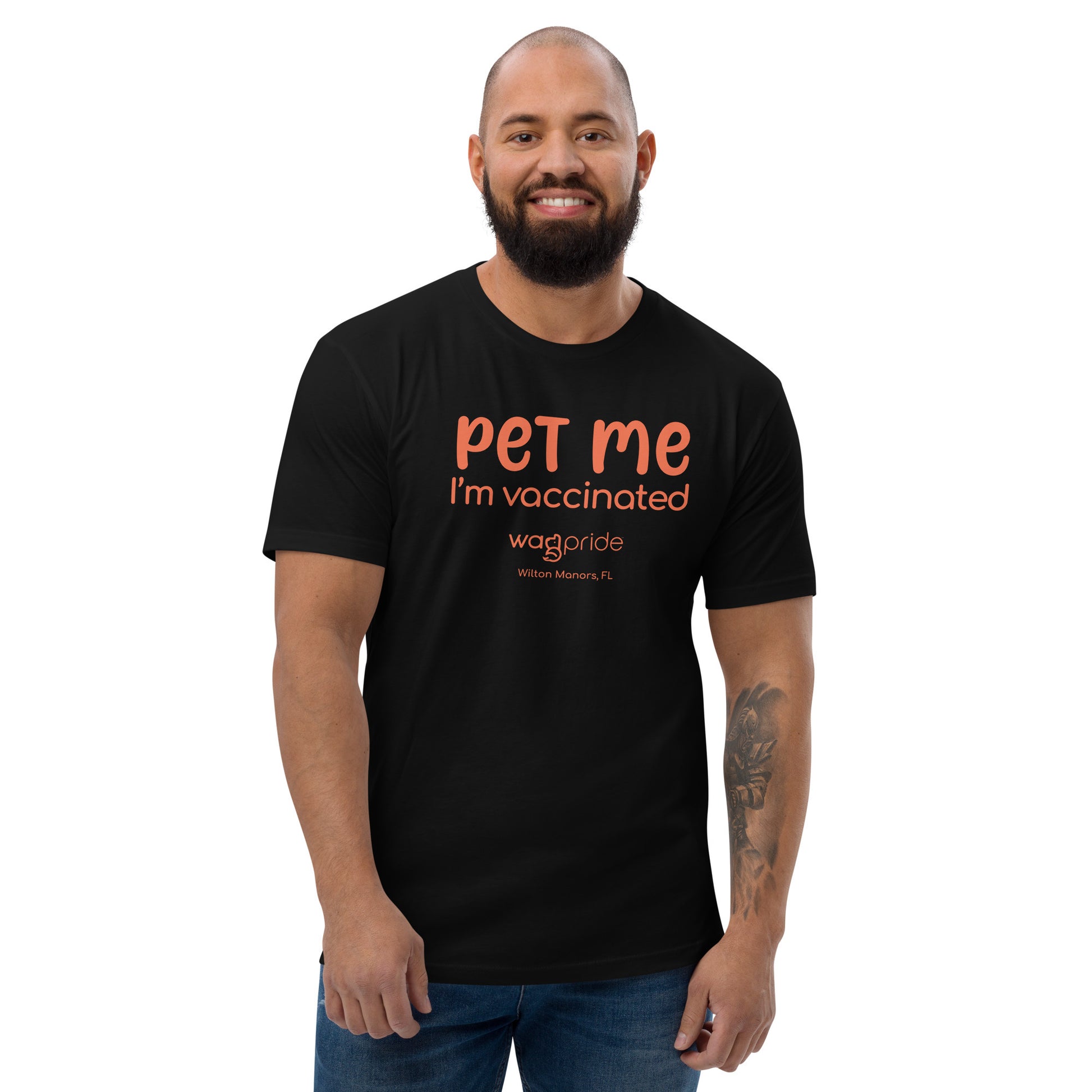 Wagpride Pet Me Short Sleeve T-shirt Size L
