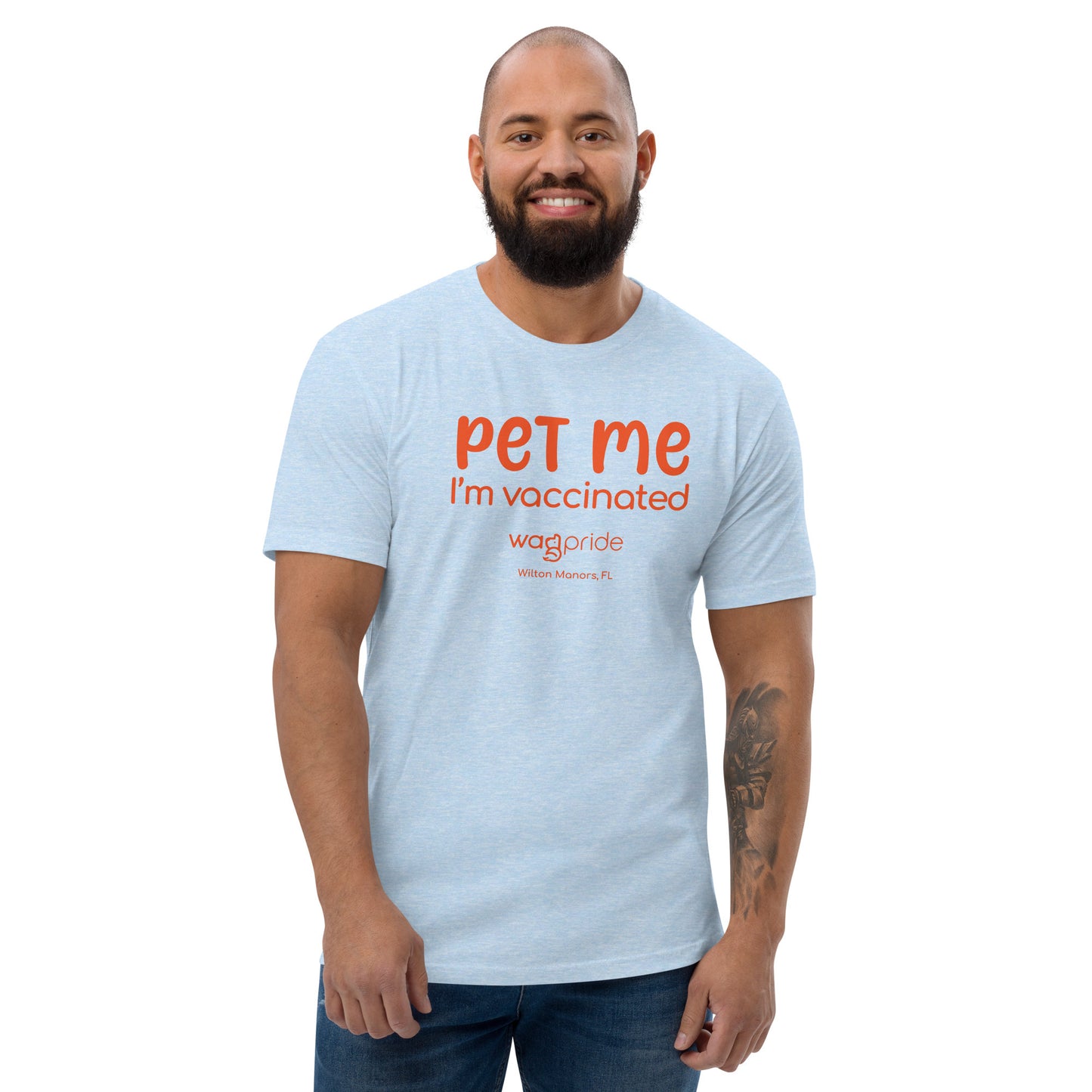 Wagpride Pet Me Short Sleeve T-shirt Size S