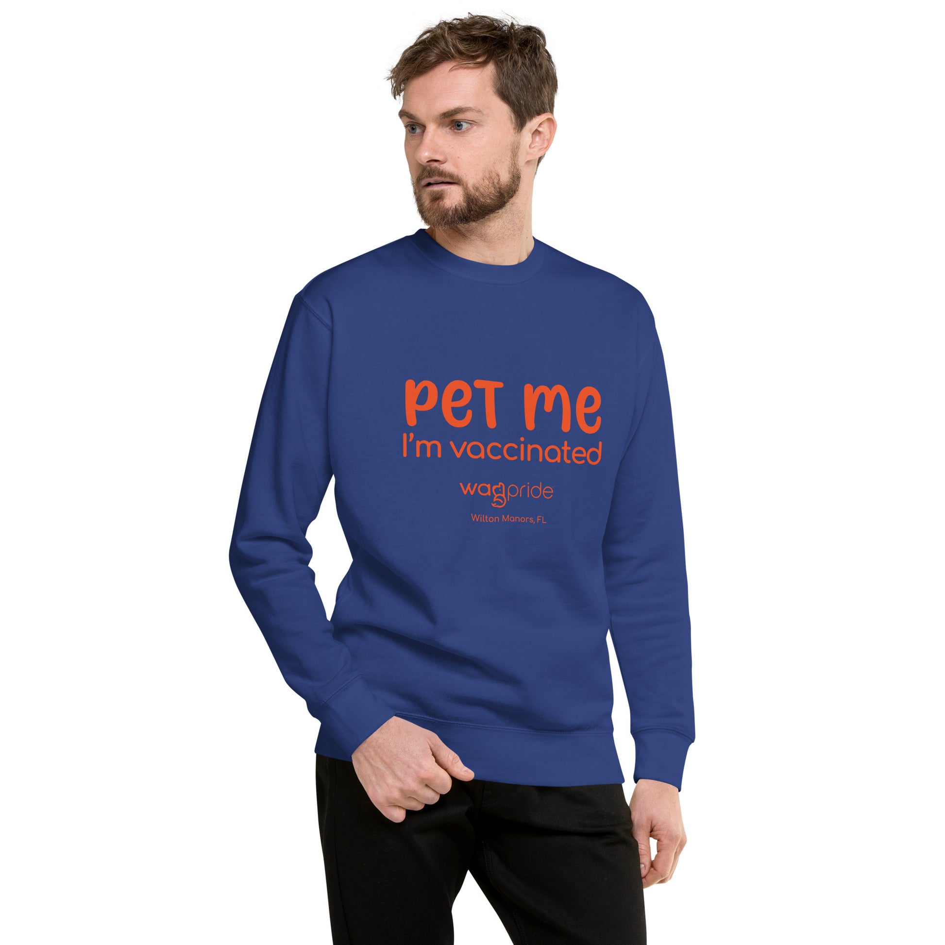 Wagpride Pet Me Fleece Pullover Size M