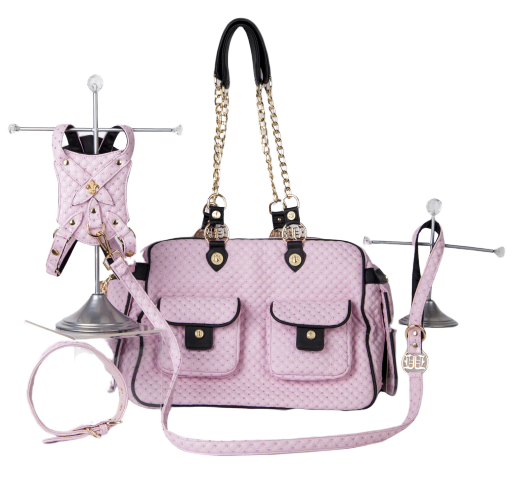 Duke & Dutchess Pink Sparkle Dog Carrier