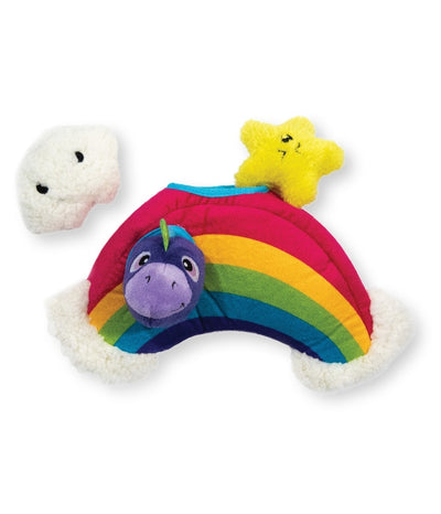 Outward Hound Hide-A-Rainbow Dog Toy