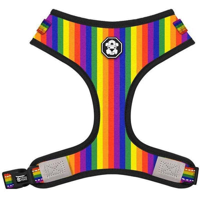 Fresh Pawz Pride Flag Mesh Dog Harness