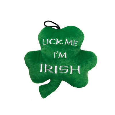 Lulubelles Power Plush - Lick Me I'M Irish Dog Toy