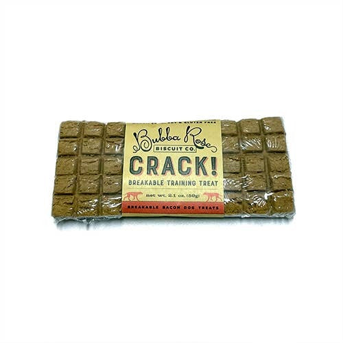 Bubba Rose Crack! Bars Peanut Butter Dog Training Treats