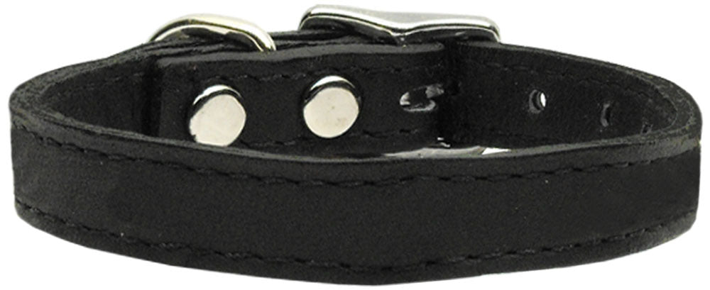 Plain Leather Dog Collar