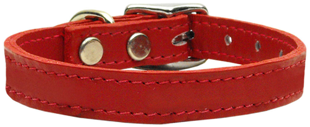 Plain Leather Dog Collar