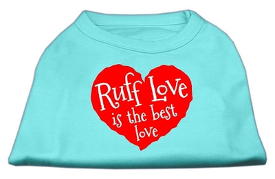 Ruff Love Is The Best Love Pet T-Shirt