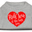 Ruff Love Is The Best Love Pet T-Shirt Size MD