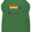 I Heart (Love) My Daddies Pride Rainbow Heart Dog T-Shirt Size XXXL