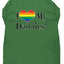 I Heart (Love) My Daddies Pride Rainbow Heart Dog T-Shirt Size XXL