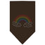 Rainbow Rhinestone Pride Pet Bandana Color Cocoa