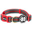 Fresh Pawz G-Stripe Reflective Dog Collar