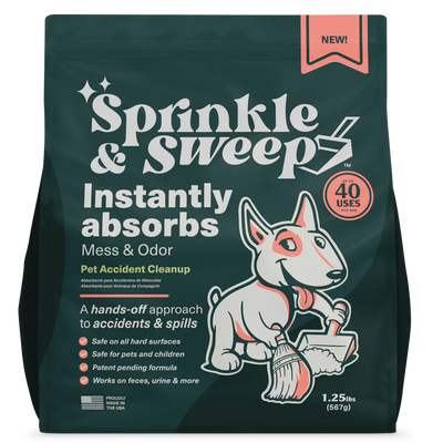 Sprinkle & Sweep Pet Accident Cleanup