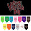 Happy Valentines Day Rhinestone Pet Bandana